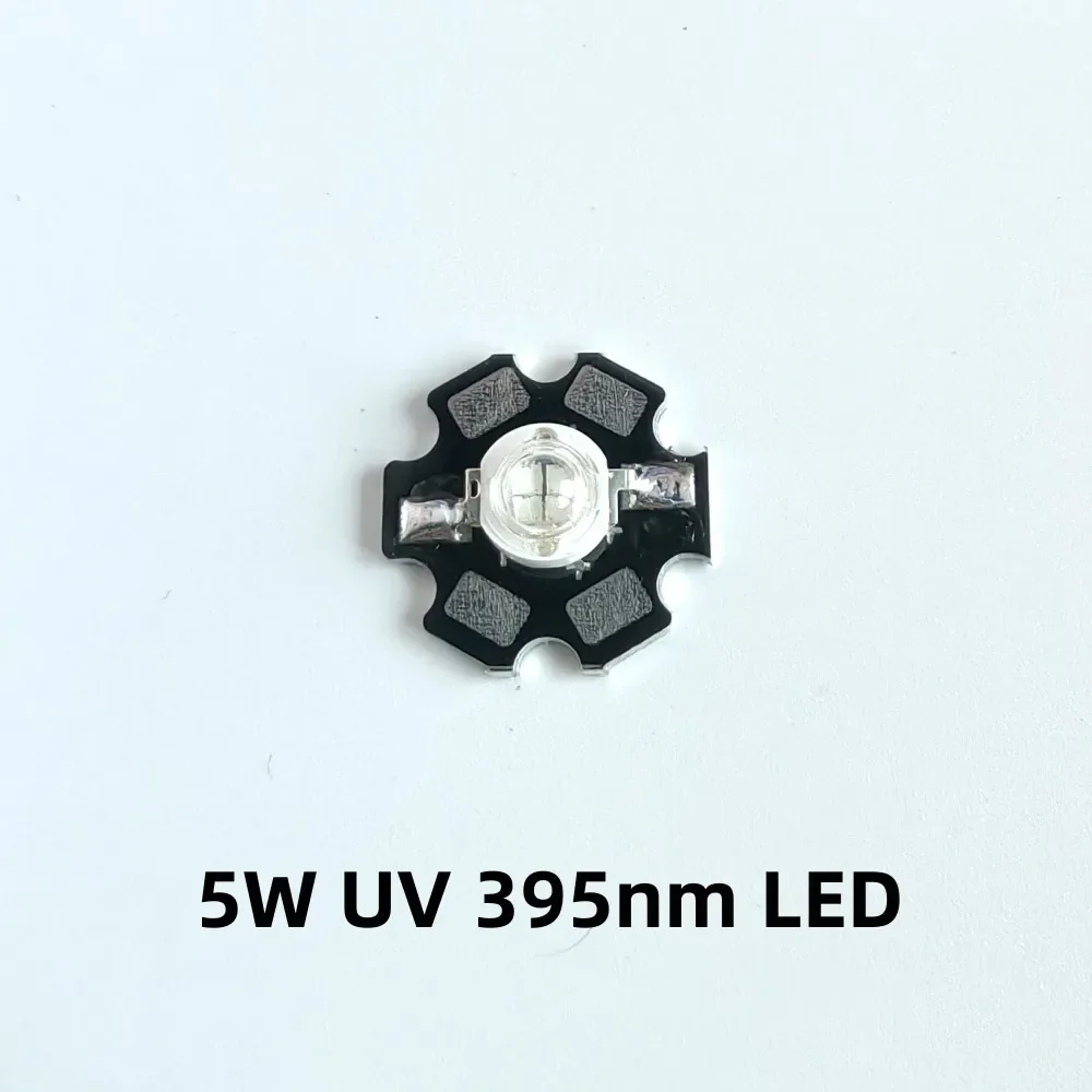 Description Picture 5 of item3W 5W High Power Light UV Purple LED 365nm 375nm 380nm 385nm 395nm 400nm 405nm Ultraviolet Bulbs Lamp Chips With 20mm pcb