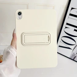 Versatile Stand Case with Soft Silicone Cover for Air 3rd 10.5inch (Beige)