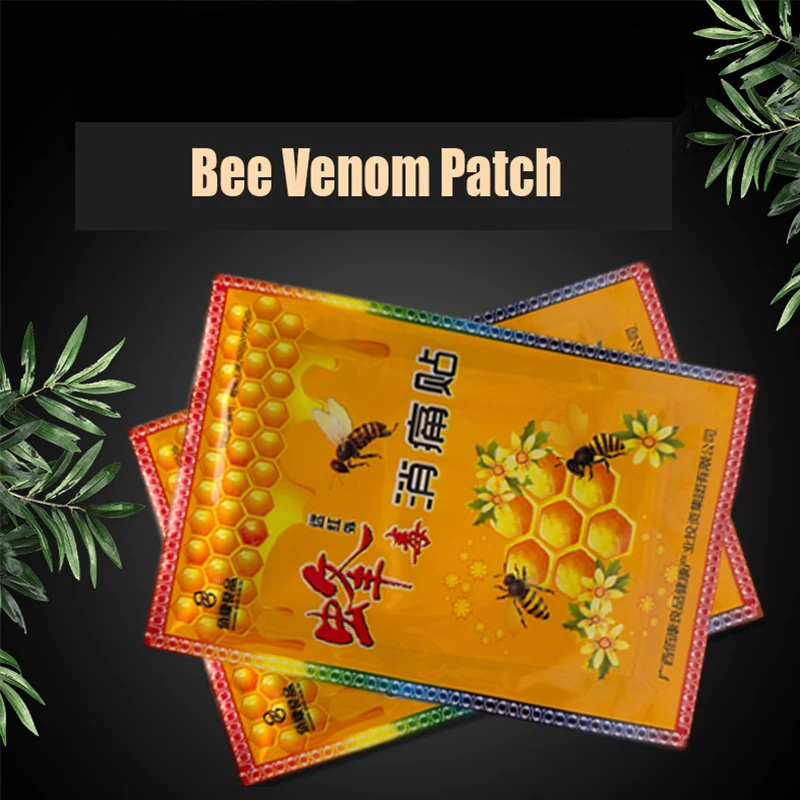 Chinese Bee Pain Relief Patch Medical Cold Compress Plaster Body Back Arthritis Neck Muscle Shoulder Treat Stickers 40/80/120pcs pain relief patch