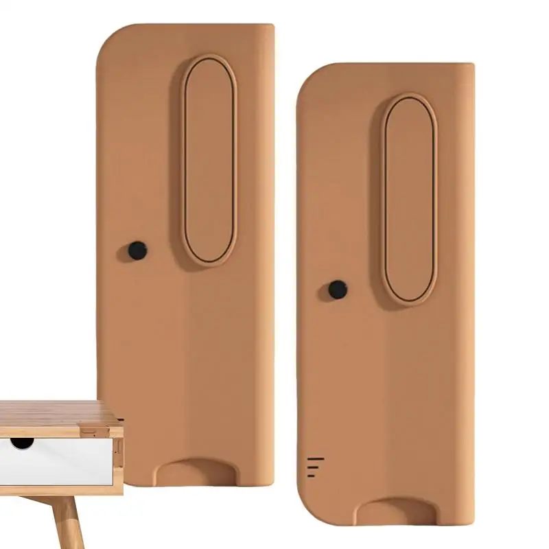 

Wall Edge Protectors Guards 2pcs Cabinet Bumper Adhesive Silicone Guards Child Safe Desk Protectors Baby Proof Covers Edge Strip