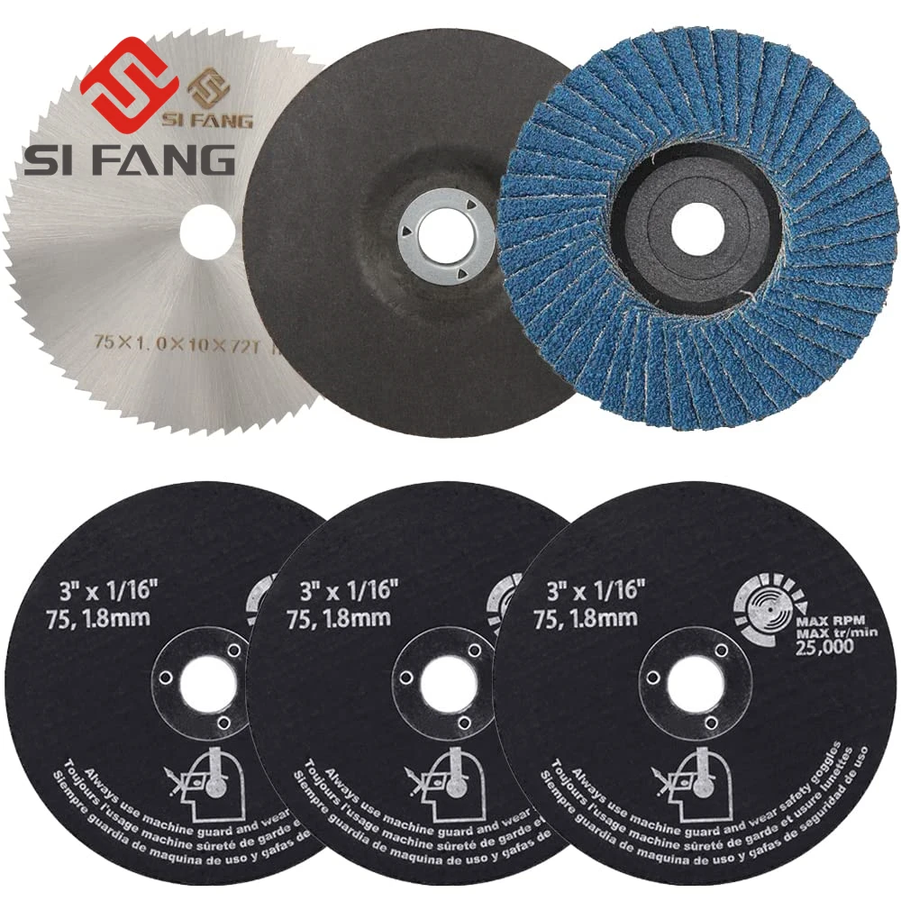1PC Mini Cutting Disc Circular Resin Grinding Wheel 75mm For Angle