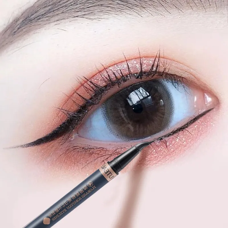 

Quick Dry Smooth Elbow Liquid Eyeliner Waterproof Black Brown Matte Eye Liner Long Lasting Lower Eyelash Pen Eye Makeup Cosmetic