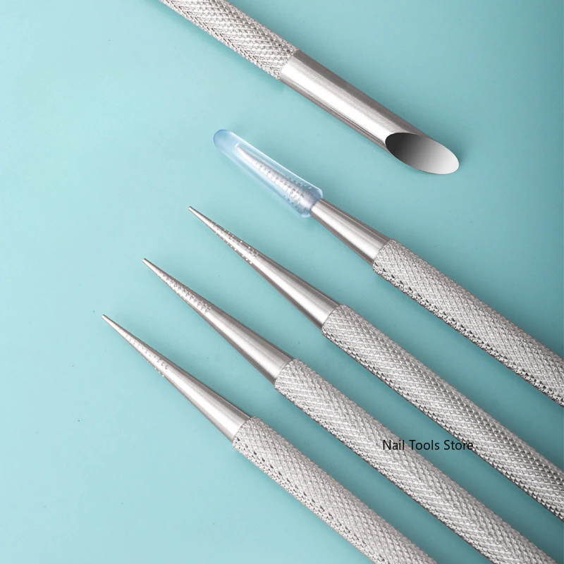 Double-ended Stainless Steel Cuticle Pusher Nail Manicures Remover Manicure Sticks Nail Art Tools Cuticle Pusher cuticle pusher