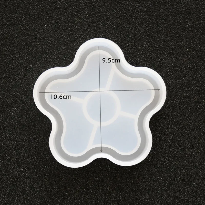 Lotus Design Silicone Mold for DIY Candle and Jewelry Making
