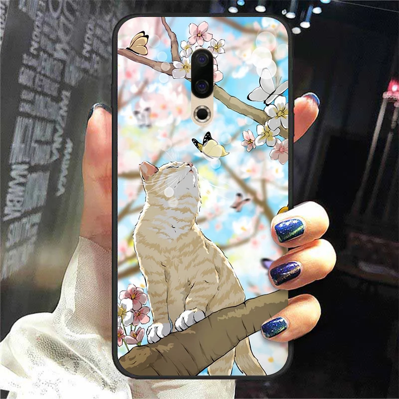 For Meizu 16Xs Case Silicone Cases For Meizu 16 Plus 16X 16Plus Cover Soft TPU Back Covers Bumpers Luxury Fashion cases for meizu back Cases For Meizu