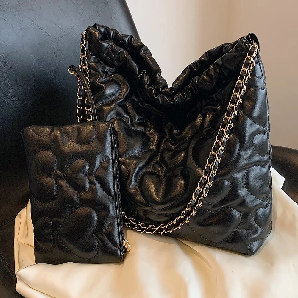 chanel large leather tote