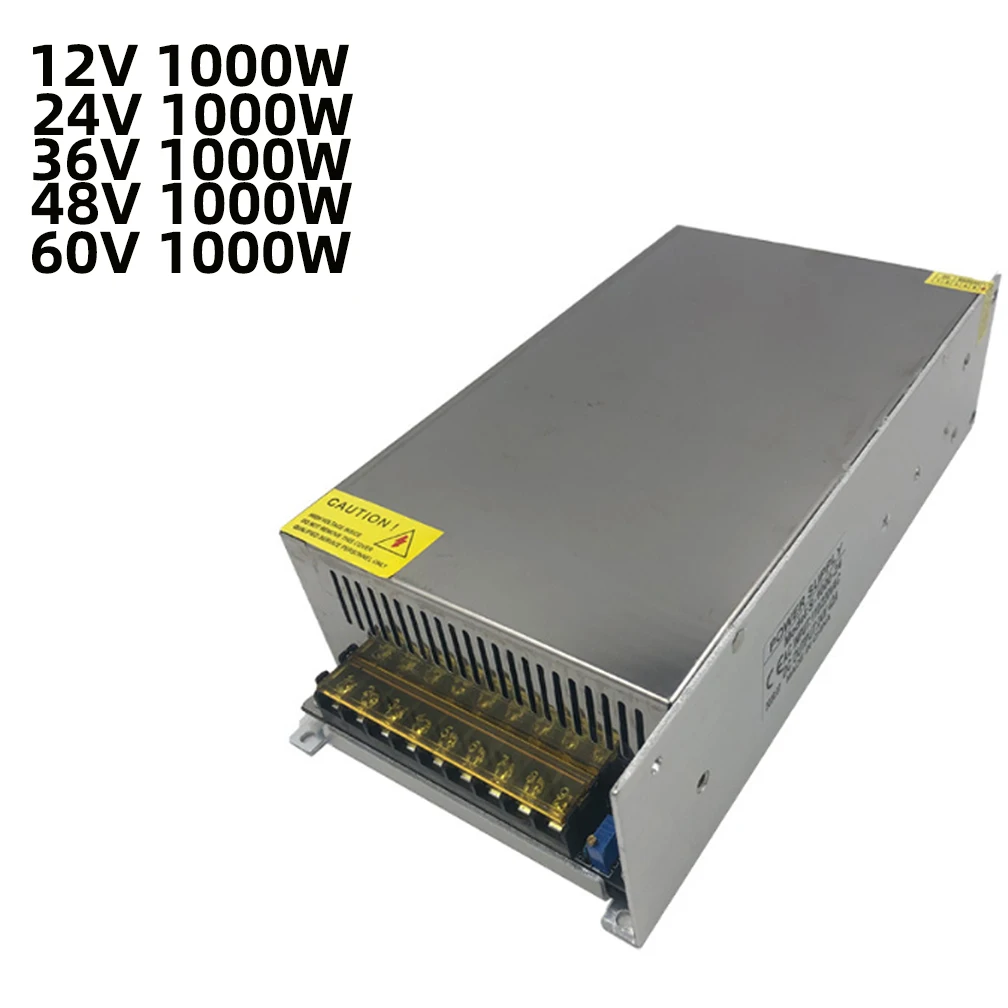

1000 Вт переключатель постоянного тока 12V 24V 36V 48V LED питания трансформатор AC / DC SMPS входное напряжение 110V / 220V