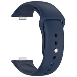 Silicone Sport Strap - Comfortable Replacement Bracelet Accessory for Huawei Watch Fit 3 (Midnight Blue)