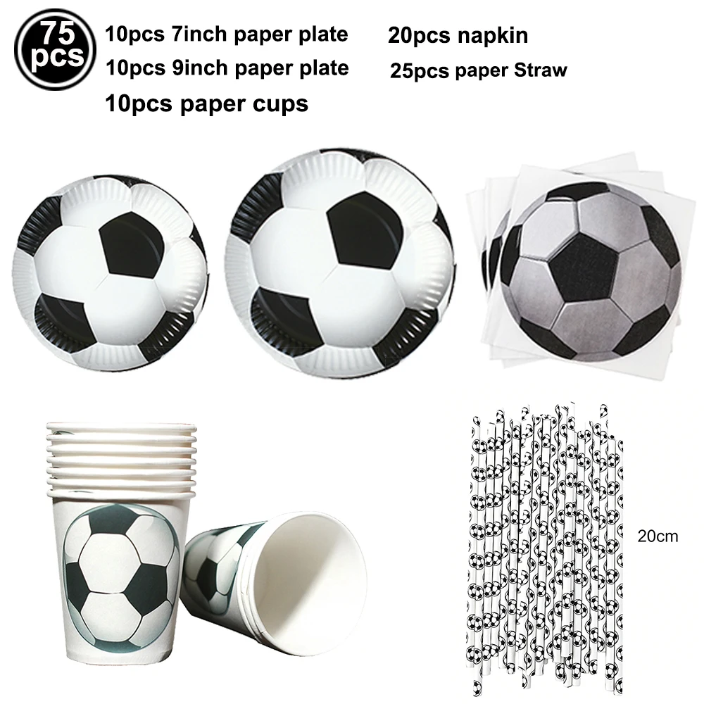 Soccer-Themed Rectangular Tablecloth – Perfect for Birthday Celebrations and Game Day Gatherings