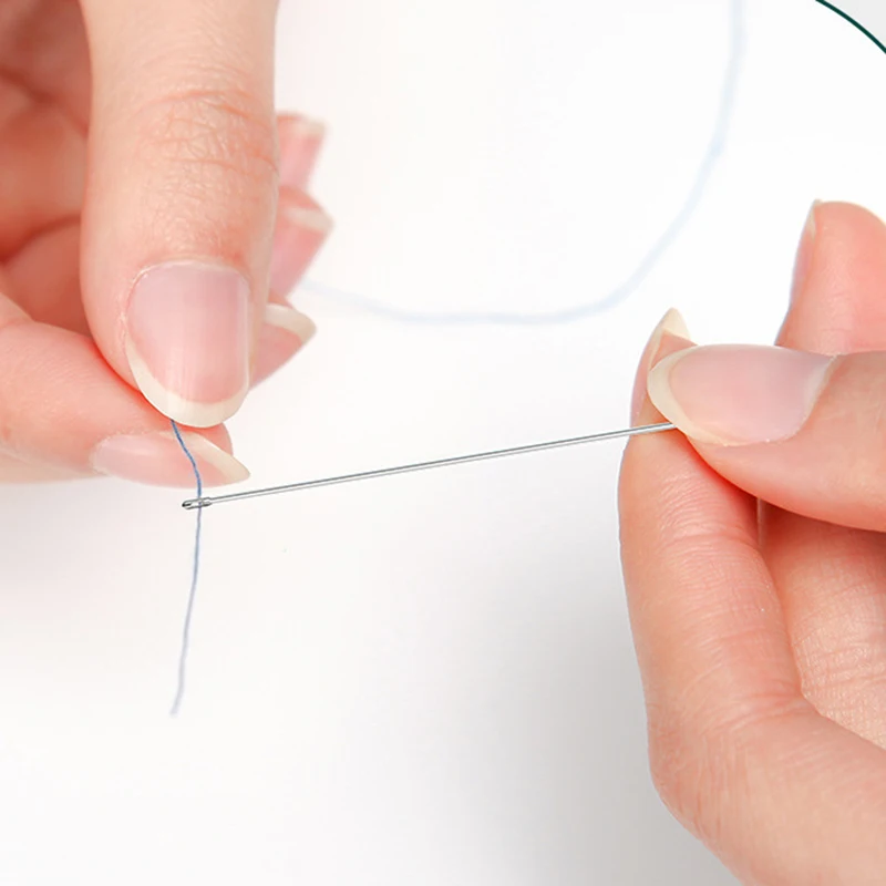 3PCS Big Eye Curved Beading Needles Stainless Steel Sewing Needles DIY Bead  Spinner Needles Craft Making Sewing Tools Beader - AliExpress