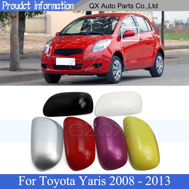 Coque Rétroviseur Voiture pour Toyota pour Yaris 2006-2011 Couvercle de rétroviseur  Coque de