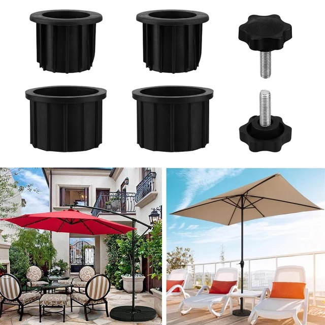 6Db Rögzítés Gyors Eltávolítás Cserealkok Kézi Gombja Esernyő Alap Tartozékkészlet