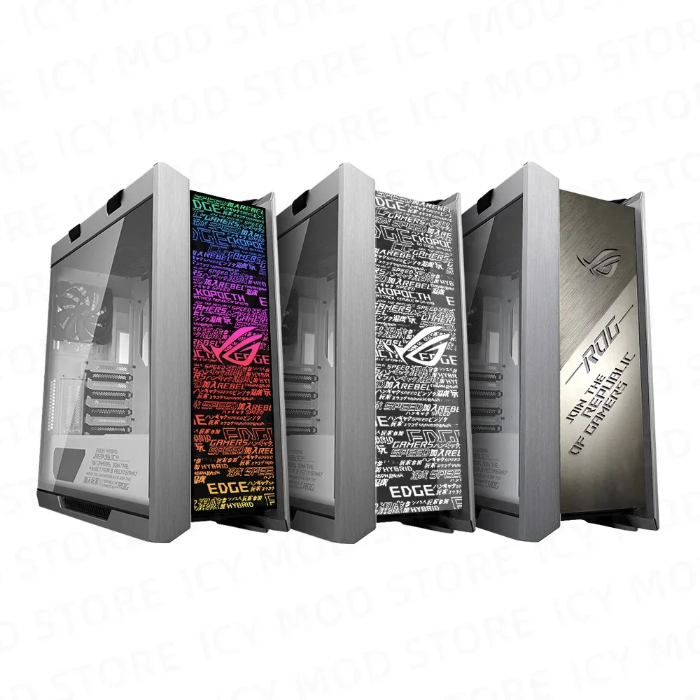 Asus Gx601 Painel Frontal de Metal Rog Strix Helios Case Placa Substituição Iluminação Mortalha Mod Gaming pc Resfriamento de Água Personalizado Diy - Imagem 6