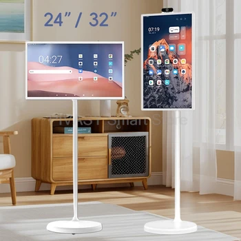 Suono surround touch screen CALDO per feste dal vivo al coperto 24 Smart Display da 32 pollici 4 + 64G Smart TV portatile Monitor ad alta saturazione 1