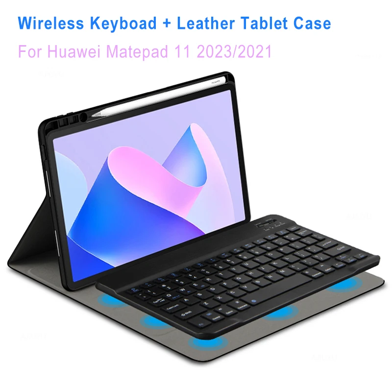 Teclado Magnético para Huawei Matepad Bluetooth Suporte para Lápis 10.95 Air 11.5 2023 Case