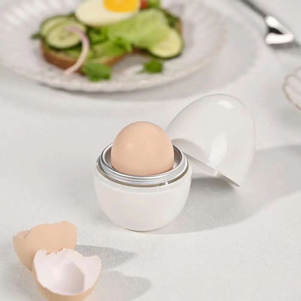 Microwave Egg Cooking Tool Steamer Boiler Cooker 4 Eggs Capacity Easy Quick 5 Minutes Hard Or Soft Boiled Kitchen Cooking Tools egg cooker