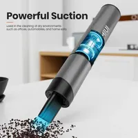 MIUI Mini Portable Vacuum Cleaner Cordless Handheld Vacuum with 3 Suction Heads Easy to Clean for Desktop Keyboard Car USB 1