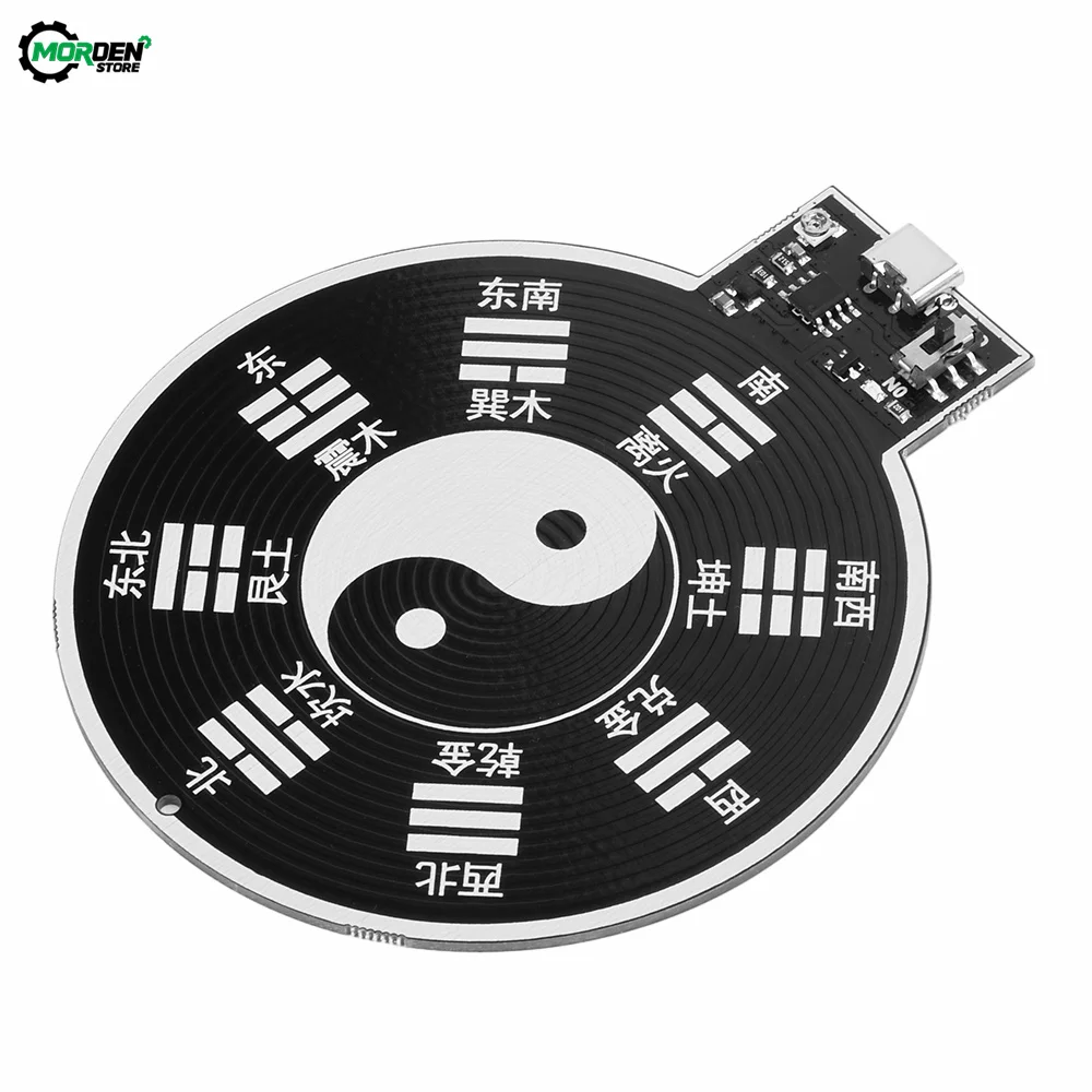 TYPE-C DC5V 7.83Hz Schumann Resonances Generator Ultra-Low Frequency Pulse Wave Generator Type-C Audio Resonator 6