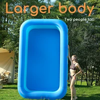 Piscine gonflable, piscine gonflable pour enfants pour l'intérieur ou l'extérieur, baignoire gonflable Ocean World avec fond gonflable souple 2