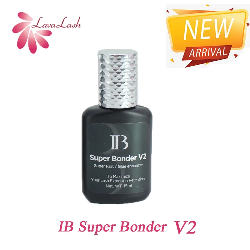 IB Super Bonder V2 Glue Enhancer Fixing Agent for Eyelash Extensions Transparent Liquid  Primer Cure Adhesive Lash Grafting Tool