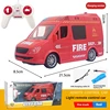 1: 20 Rc Ambulance Toy Car City Simulation Police Car  Fire Truck Rescue Vehicle Model  For Children Birthday Gifts Boys Toy 2