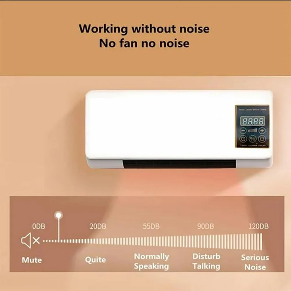 2025 NEW Wall Mount Air Conditioner 2 in 1 Heating Cooling Air Cooler Split Max Airconditioners Remote Control for Home Bedroom