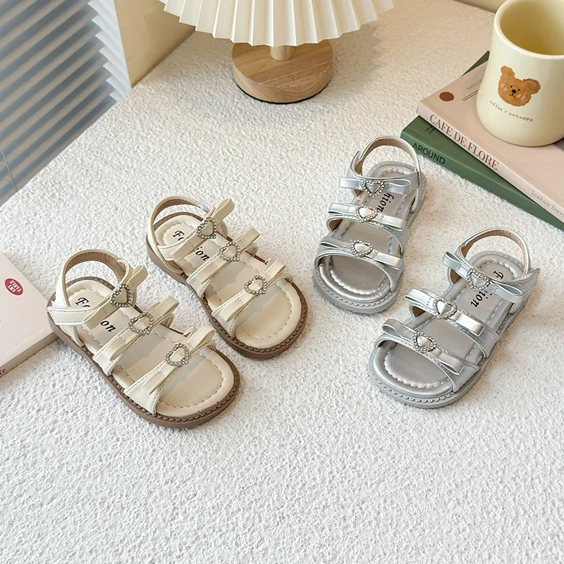 Girls Summer Beach Sandals Open Toes Kids Shoes