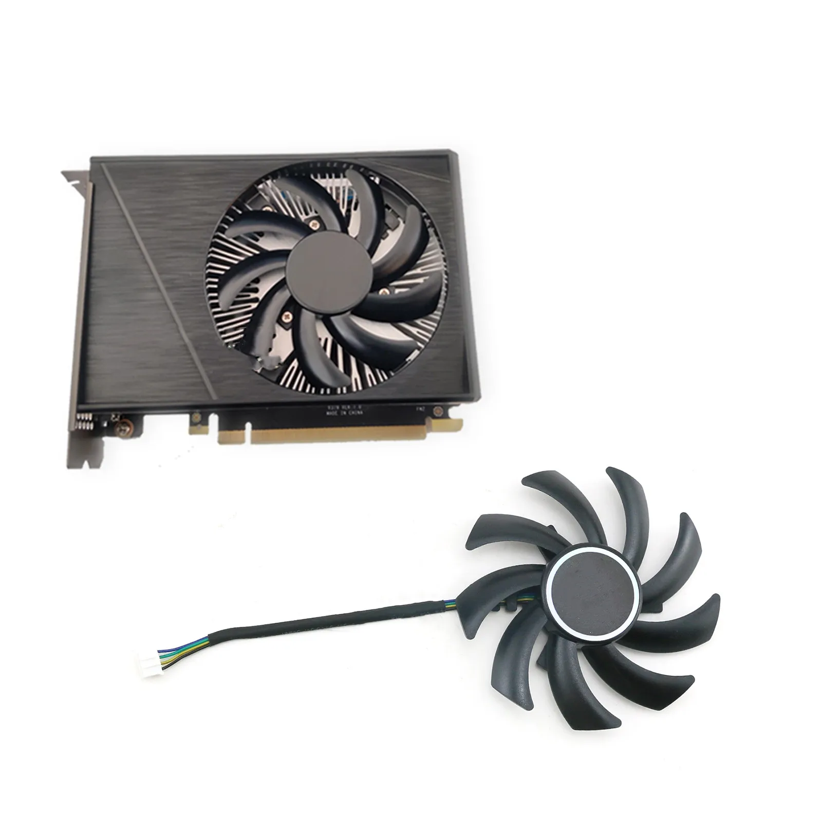 

Вентилятор охлаждения для видеокарты LENOOVO GTX1660 SUPER MINI-ITX, 1 шт., 12 В постоянного тока