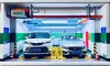 1:18 Model Car Garage Scene Underground Parking Lot Double Parking Space Display Box Dust Cover Children Toys 3