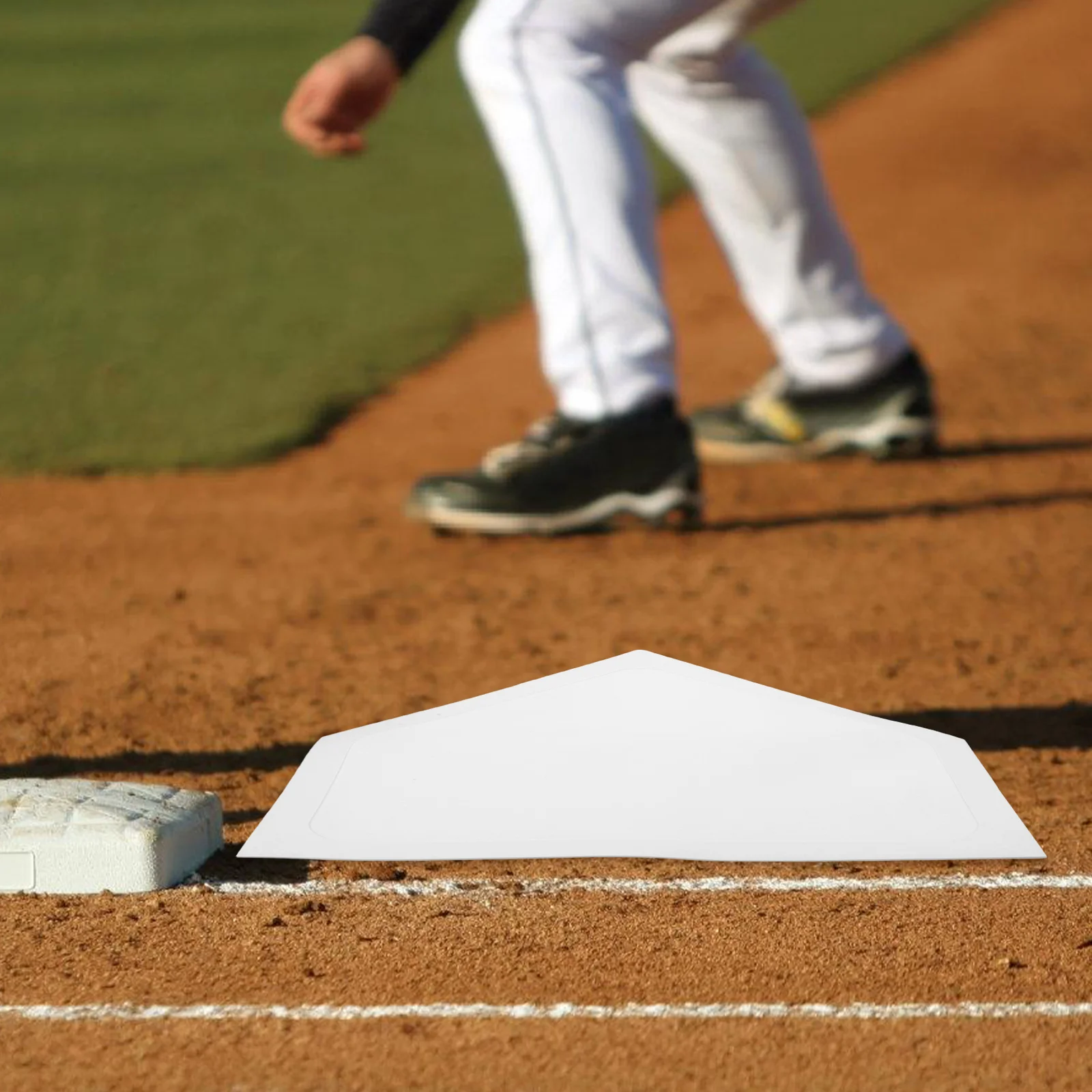 Baseball Home Plate Training Marker Baseball Pitcher Training Board Equipment Triangle Flat Landmark