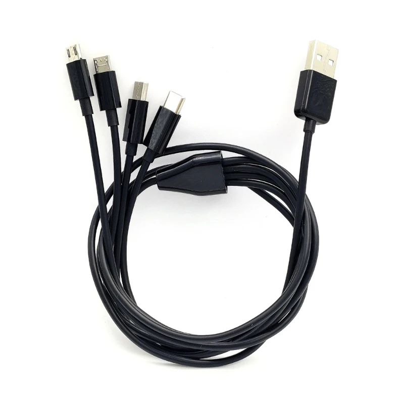Câble USB-C Vers Micro USB 1 Mètre - Charge Et Données 5V/2A - Pour Manette PS4, Smartphone, Tablette, Appareil Photo