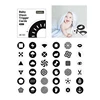 Montessori Toys Baby Black and White Visual Stimulation Card Toddlers Baby Color Cognitive High Contrast Cards Educational Toys 1
