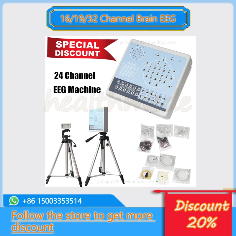 CONTEC 24 Channel EEG KT88-2400 Digital And Mapping System Machine