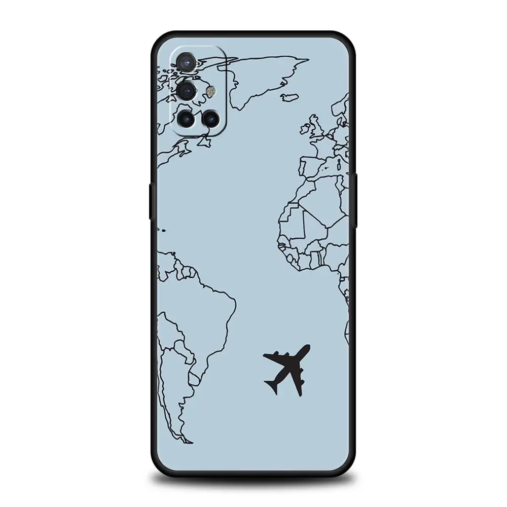 Fashion Planes World Map Travel Phone Case Cover