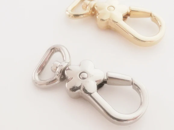 

Purse Hook,Swivel Hook,Leather Hook,Dog Clasps,Purse Clasp,Chain Snap, Inner 1/2 Inch 4pcs HK-046