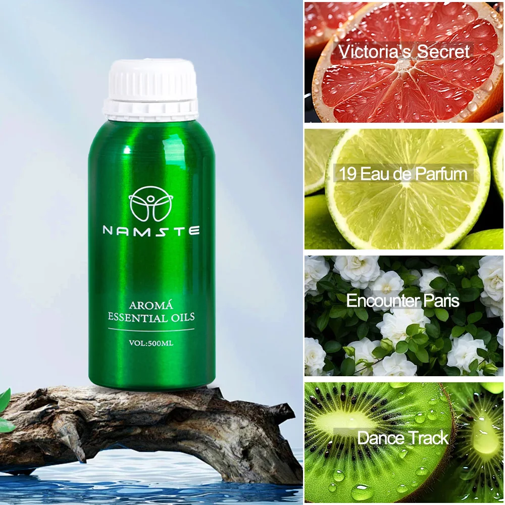 Óleo Essencial de Plantas Puras Luxury Hotel Inspired Aromaterapia Difusor Perfumes Aroma Umidificador 500ml