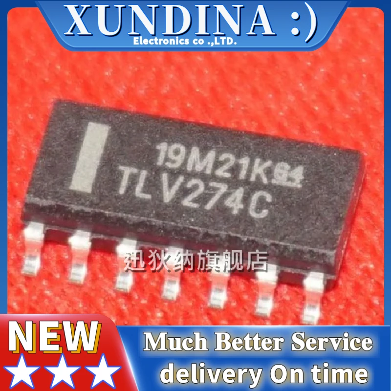 

10PCS/LOT TLV274CDR TLV274C SOP-14 new and original IC