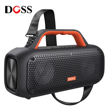 DOSS Portable Speaker Bluetooth 5.2 Powerful 60W Stereo Bass & Subwoofer Sound Box Outdoor Camping Waterproof Wireless Speakers 1
