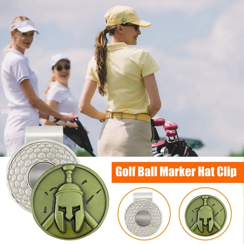 Golf Ball Mark Golf Hat Clip Magnetic Hat Clip Golf Metal Golf Ball Marker Accessory