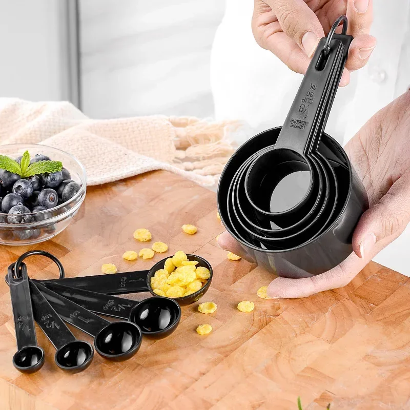 5/10pcs Kitchen Measuring Spoons Teaspoon Sugar Scoop Cake Baking Flour Cups kitchen measuring spoons measuring spoon set measuring cup and spoon set
