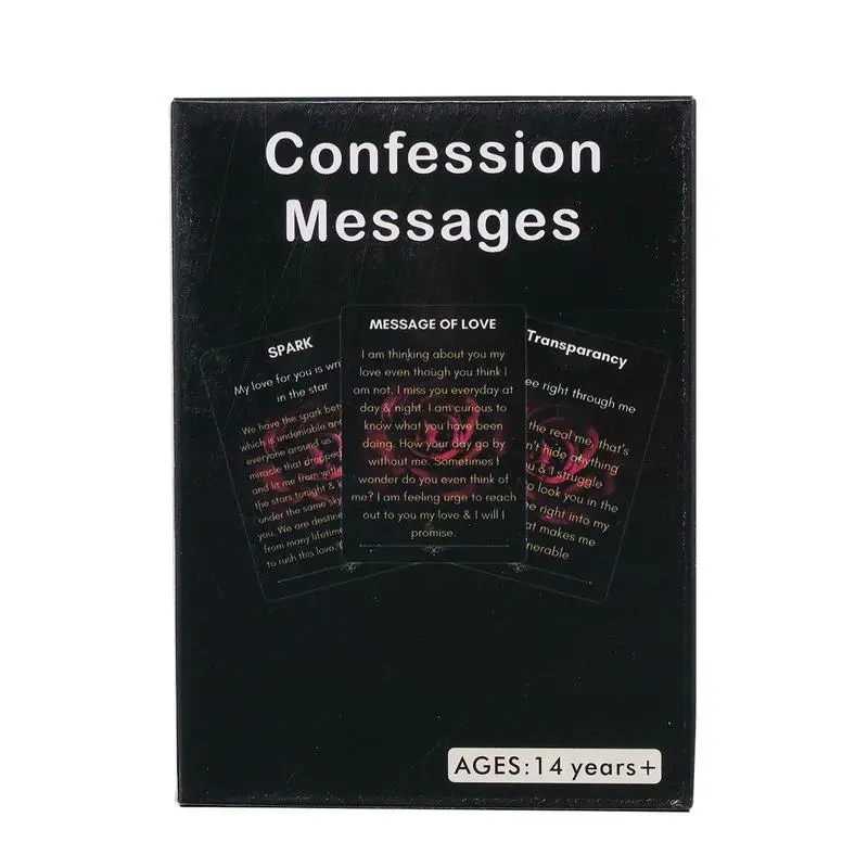 Fortune Telling Tarot Cards Confession Messages Oracle Cards Divination Tools Standard Tarot Decks for Board Game Fate 4