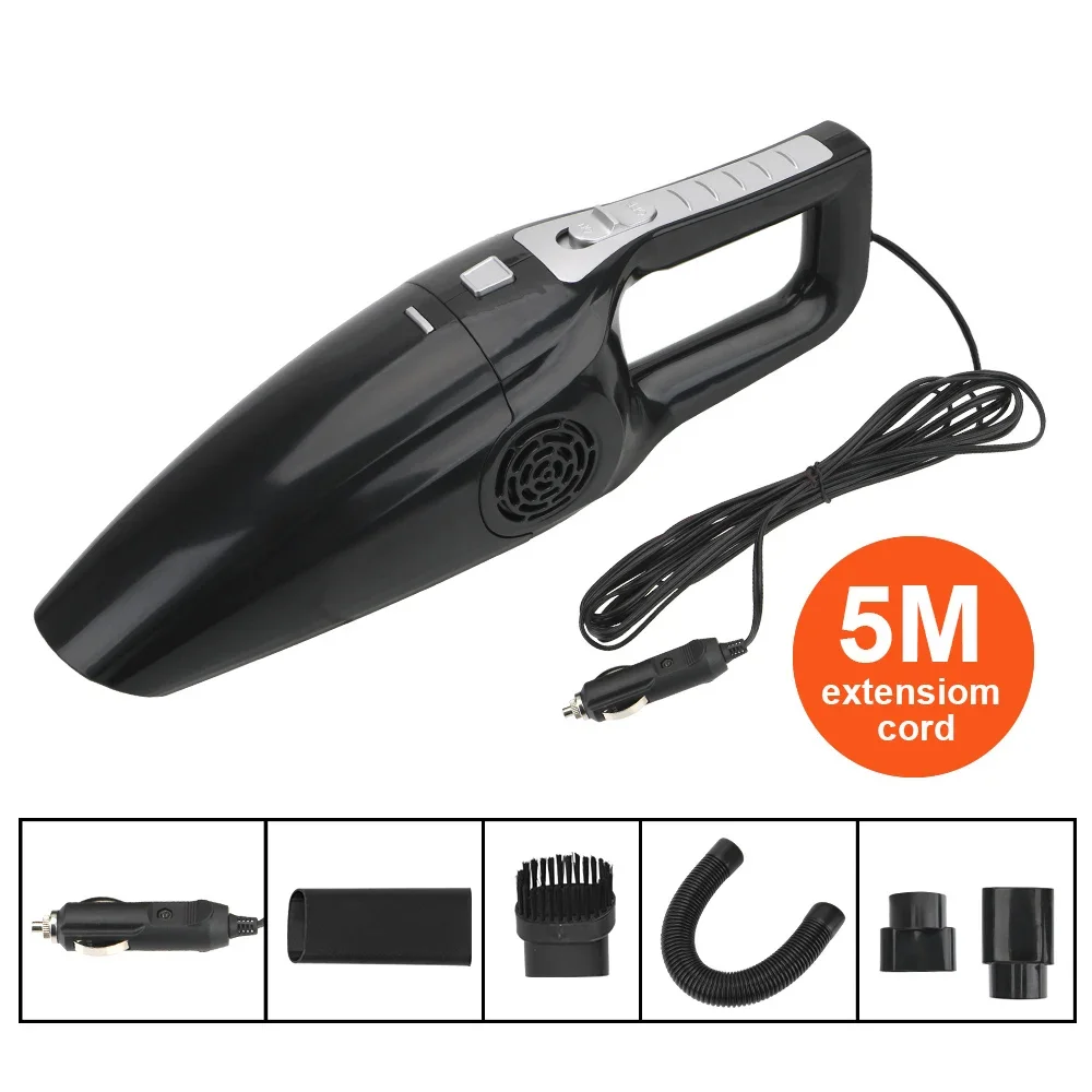 Portable Vacuum Cleaner Car Vacuum Cleaner Wet And Dry dual-use Powerful Handheld Mini 12V 120W