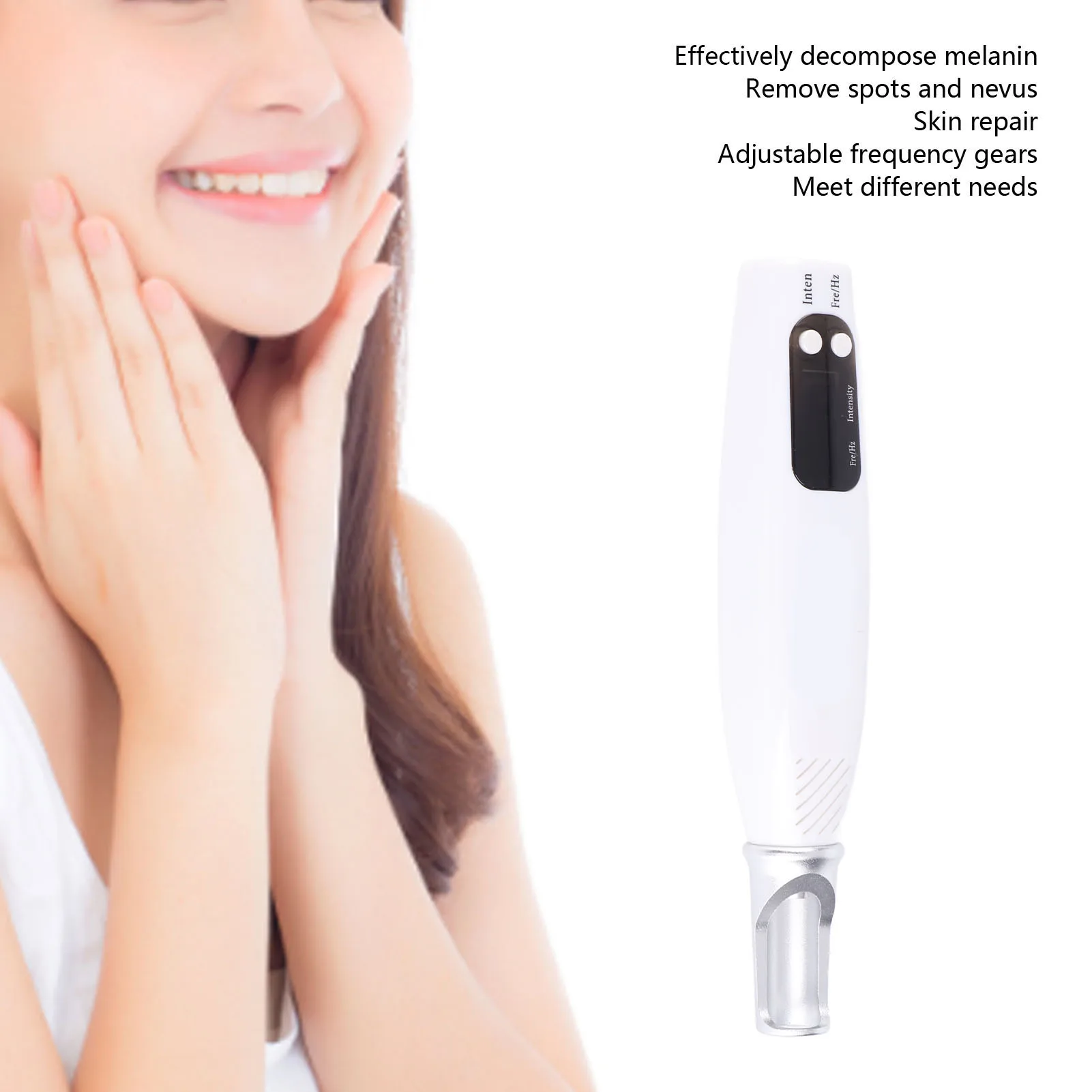Red Lighting Tattoo Remove Pen Red Lighting Spot Pen Reduce Freckles Nevus Remove Tattoo Electric Spot Remover Beauty Pen 3