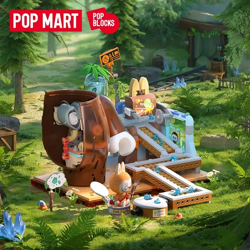 Manga LABB THE MONSTERS Forest Secret Base Building Blocks Gift