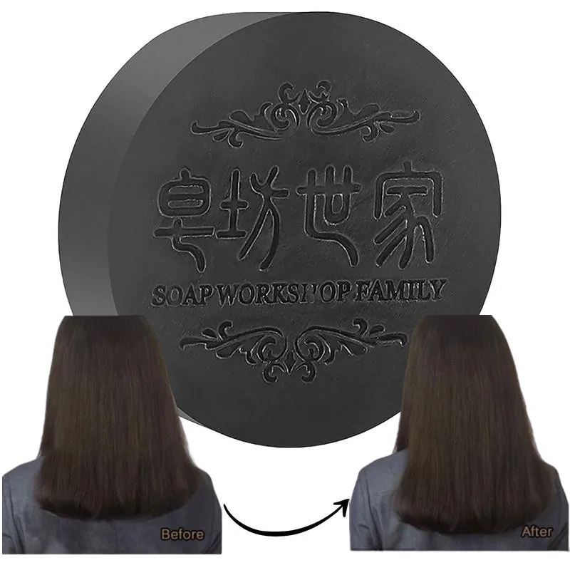 HairDarkeningShampooBarPolygonumSolidShampooRestoreHairColor