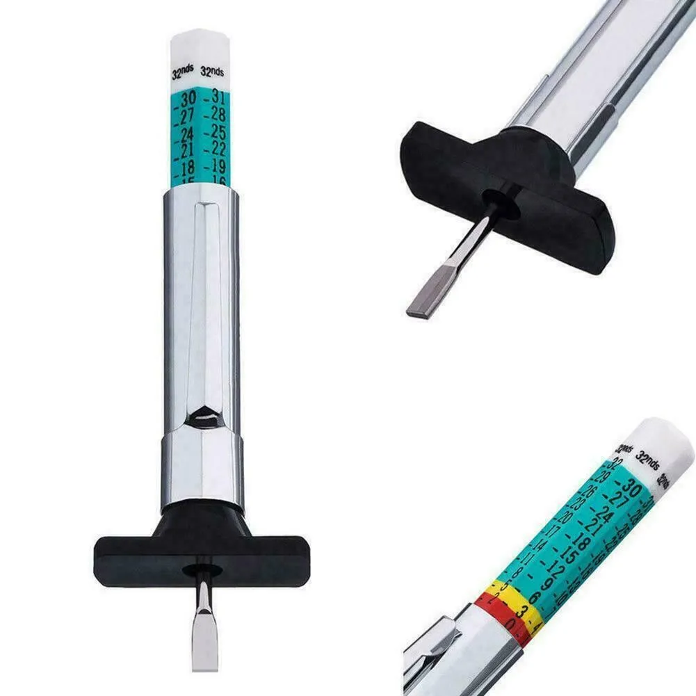 

Tyre Tread Depth Gauge For Car Truck Scooter Motorb Tread Depth Measuring Tool Car Tire Depth Tread Tester Tire Measurement