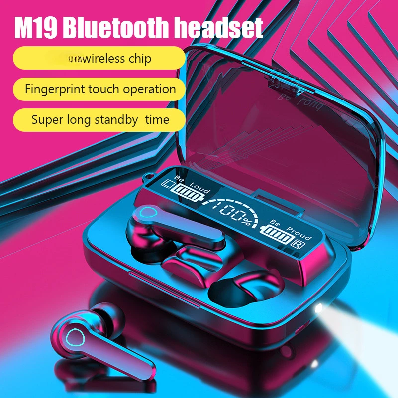 Audífonos Bluetooth M19: Experiencia Inmersiva, Libertad Total