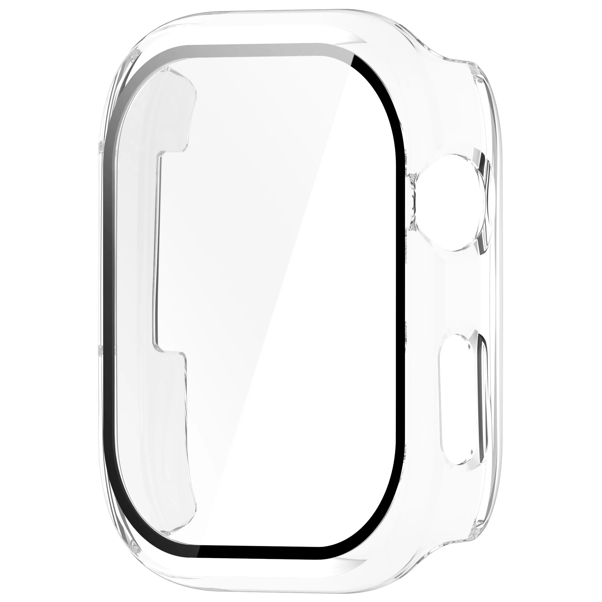 Durable Tempered Glass Screen Protector & Hard PC Bumper Case