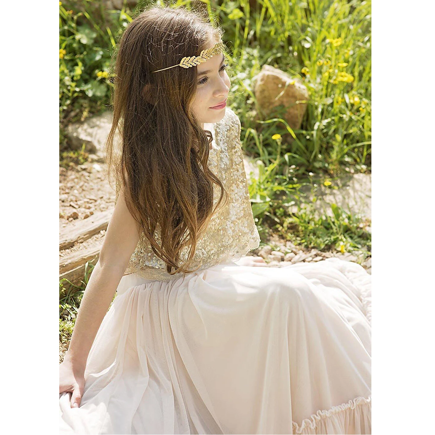 Рисунок 2 - Кружевные шифоновые длинные платья