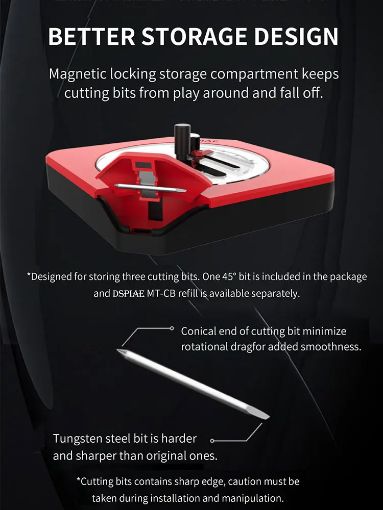 Model Tools DSPIAE Model Making Tool PT-C Integrated Rounder Rubber Plate Cover Belt Cutting Pressure Adjustment